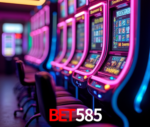 Interface moderna da plataforma bet585
